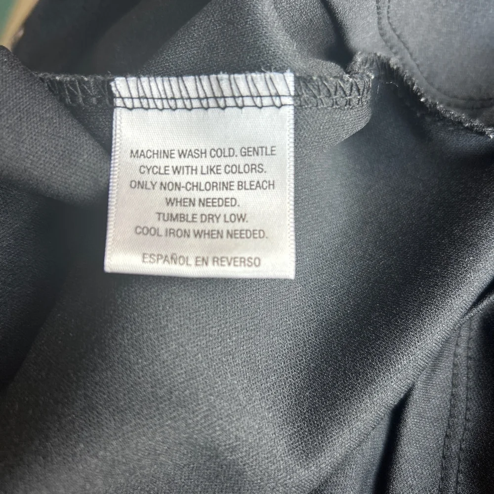 Women's Style & Co. Black & White Floral Maxi Dress XL - Picture 6 of 6